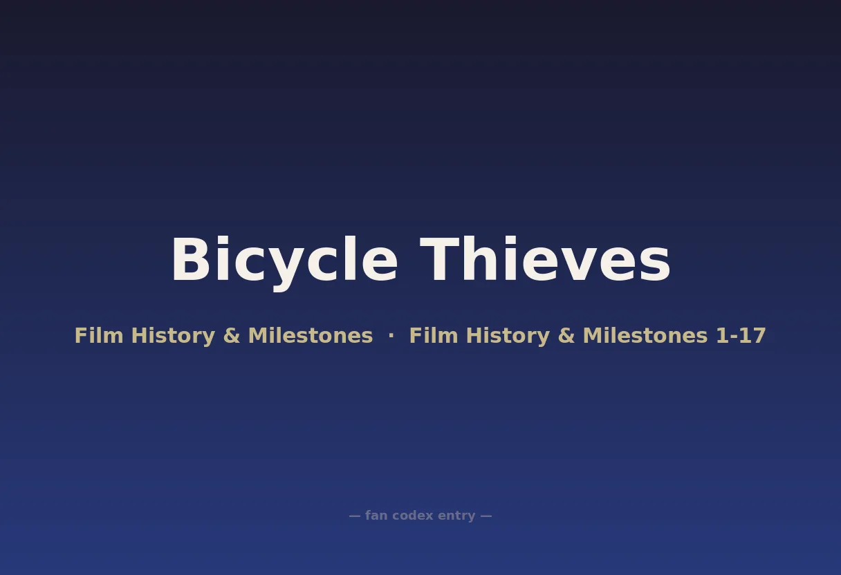 Bicycle Thieves