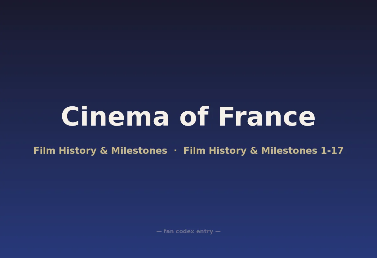 Cinema of France