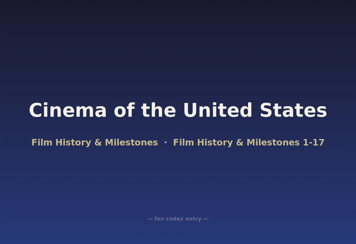 Cinema of the United States