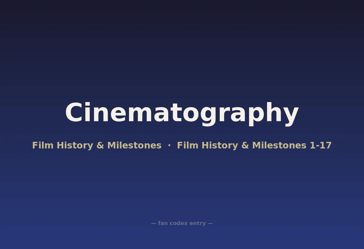 Cinematography
